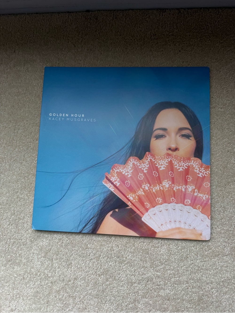 Kacey Musgraves "Golden Hour" Vinyl LP - Blue & Coral Cover/ Never Played!
